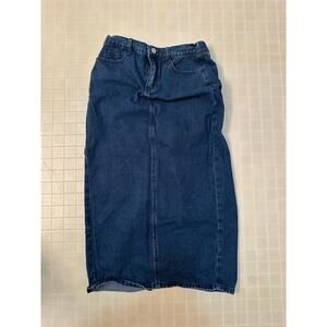 Blue Blush Denim Skirt ladier size medium